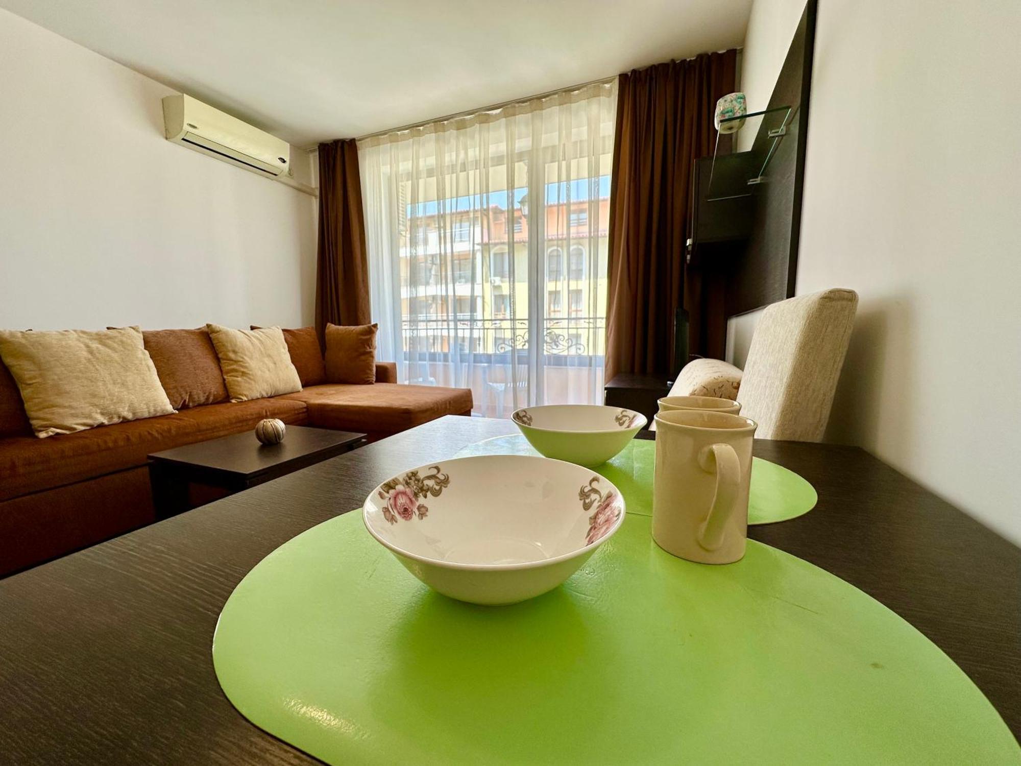 Menada Diamant Apartments Sunny Beach Oda fotoğraf